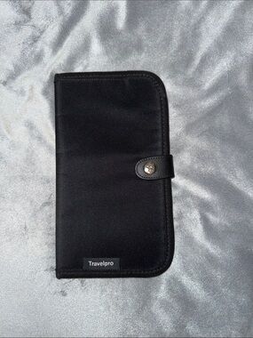 Travelpro Black Travel Wallet